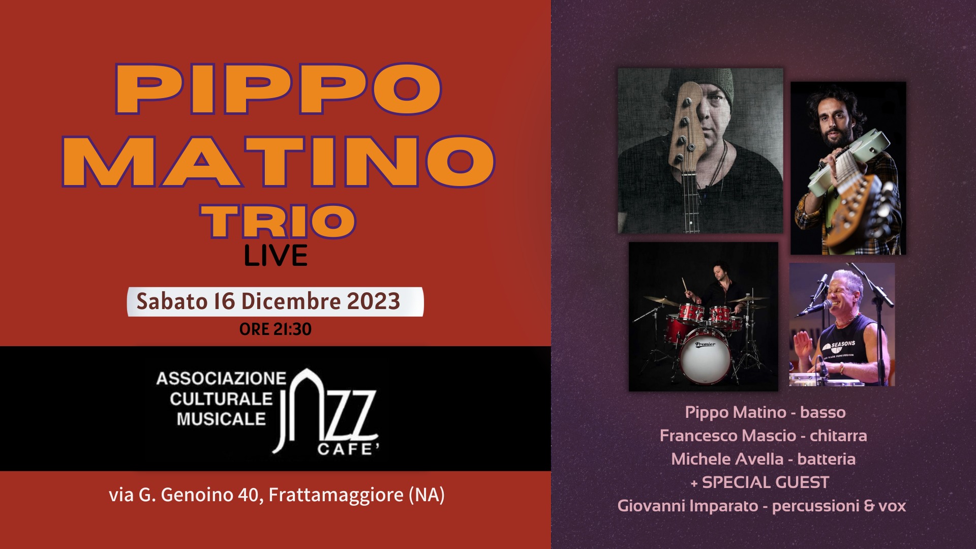 Pippo Matino Trio feat. Giovanni Imparato